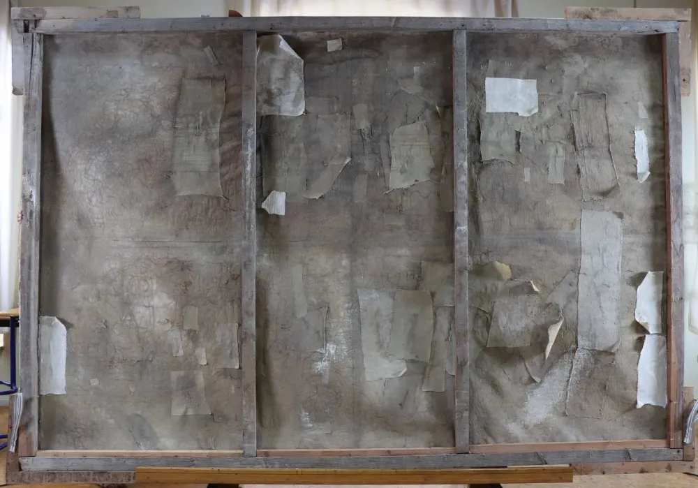 dégradation tableau à Avignon